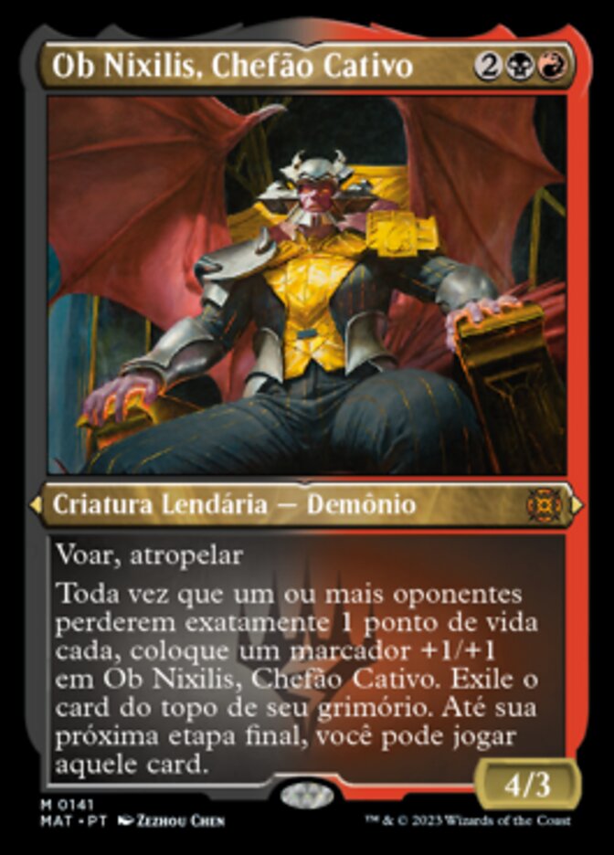 Ob Nixilis, Chefão Cativo / Ob Nixilis, Captive Kingpin - Magic: The Gathering - MoxLand