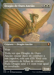 Dragão de Ouro Ancião / Ancient Gold Dragon - Magic: The Gathering - MoxLand