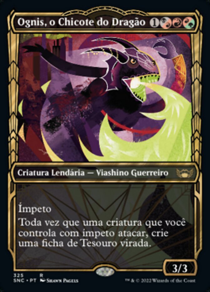 Ognis, o Chicote do Dragão / Ognis, the Dragon's Lash - Magic: The Gathering - MoxLand