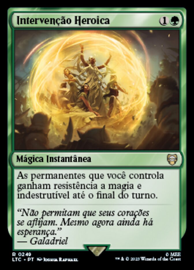 Intervenção Heroica / Heroic Intervention - Magic: The Gathering - MoxLand