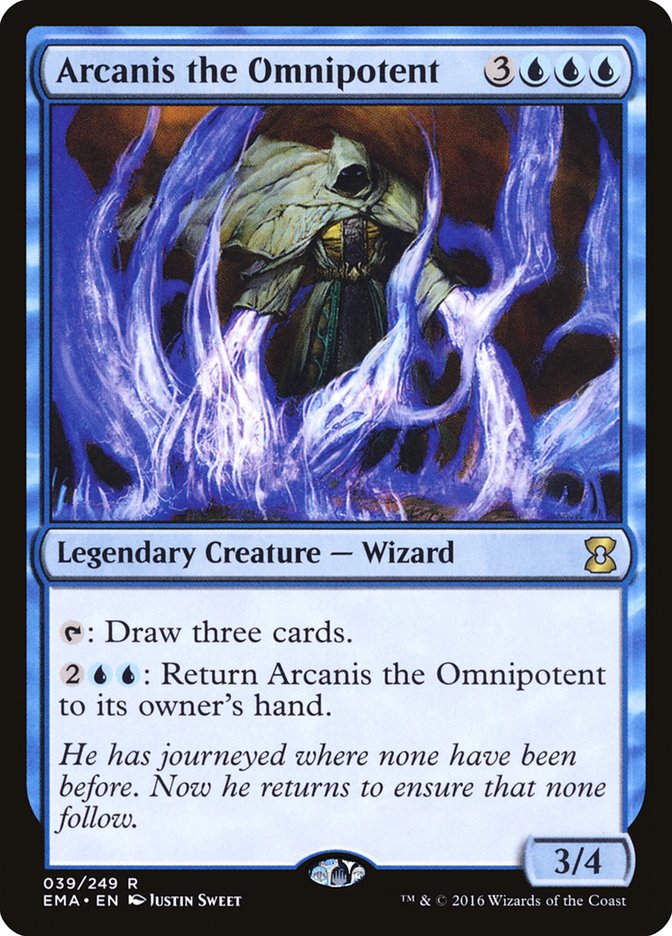 Arcanis, o Onipotente / Arcanis the Omnipotent - Magic: The Gathering - MoxLand
