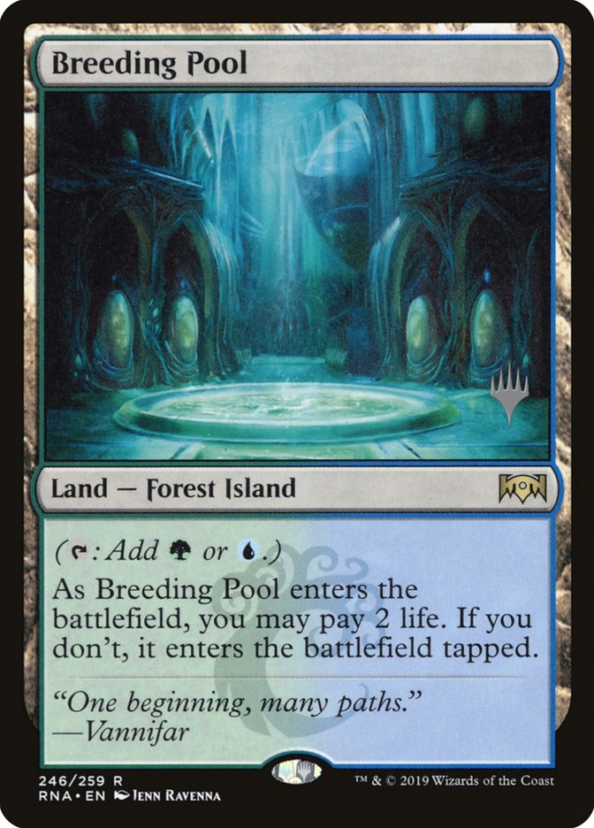 Charco da Procriação / Breeding Pool - Magic: The Gathering - MoxLand