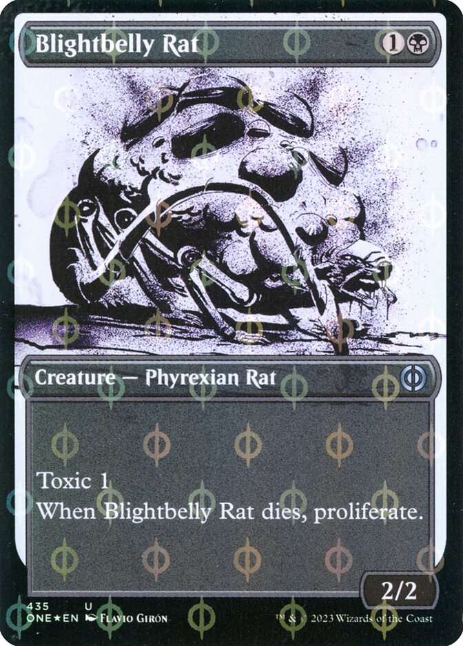 Rato Barriga-de-praga / Blightbelly Rat - Magic: The Gathering - MoxLand