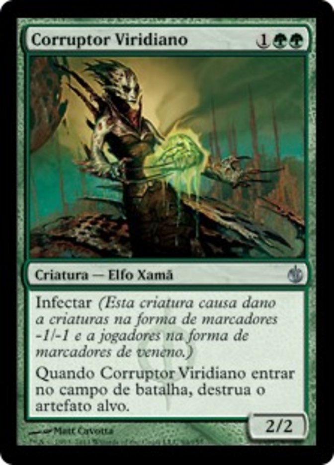 Corruptor Viridiano / Viridian Corrupter - Magic: The Gathering - MoxLand