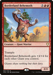 Behemoth da Fronteira / Borderland Behemoth - Magic: The Gathering - MoxLand