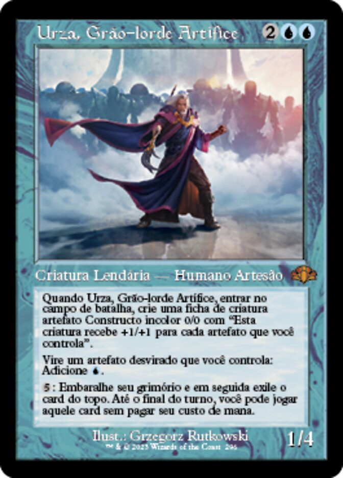 Urza, Grão-lorde Artífice / Urza, Lord High Artificer - Magic: The Gathering - MoxLand