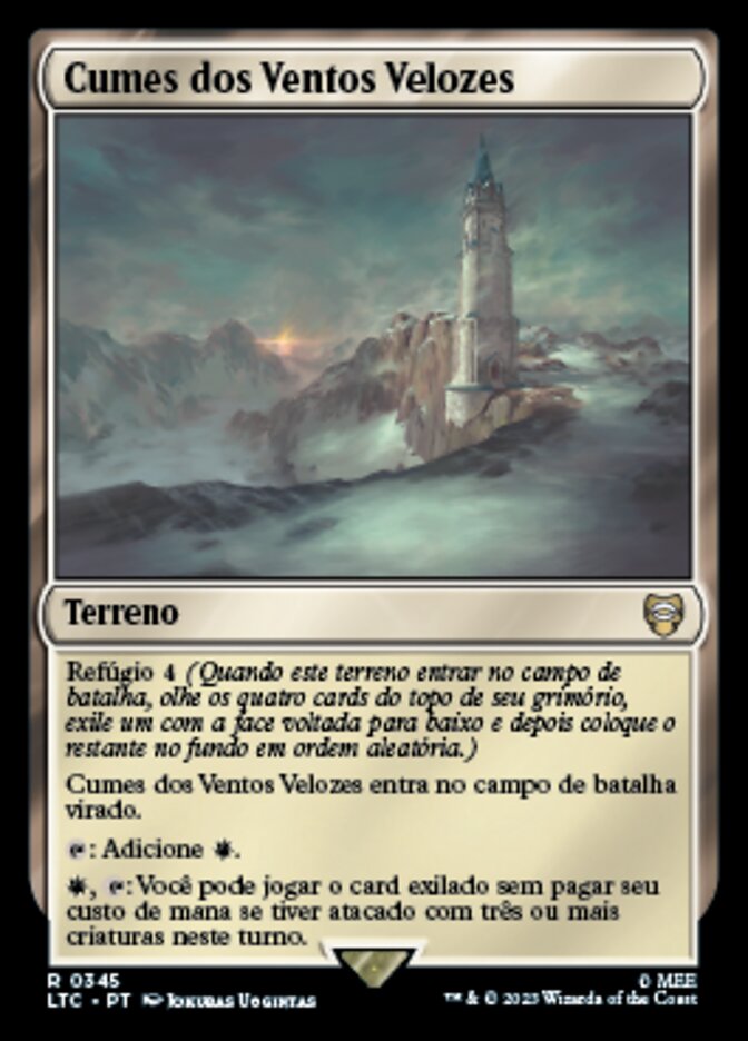 Cumes dos Ventos Velozes / Windbrisk Heights - Magic: The Gathering - MoxLand