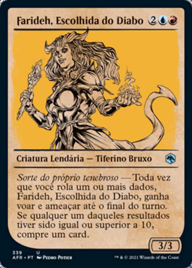 Farideh, Escolhida do Diabo / Farideh, Devil's Chosen - Magic: The Gathering - MoxLand