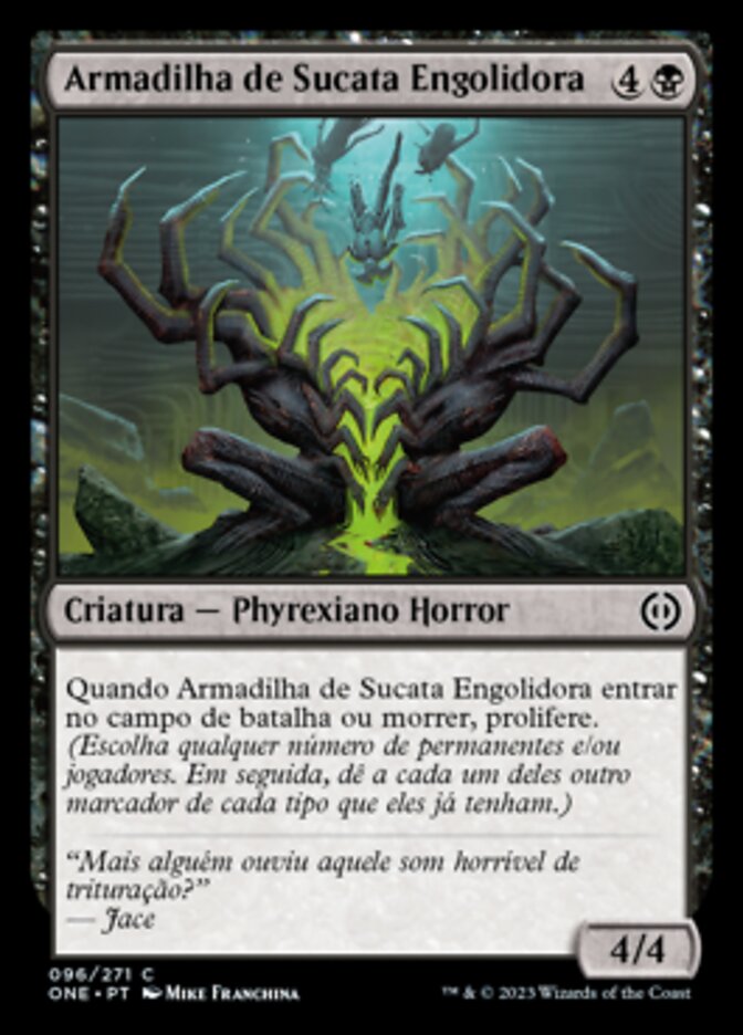 Armadilha de Sucata Engolidora / Gulping Scraptrap - Magic: The Gathering - MoxLand