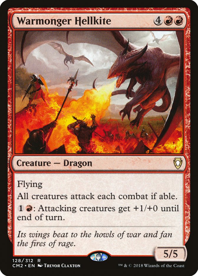 Warmonger Hellkite / Warmonger Hellkite - Magic: The Gathering - MoxLand