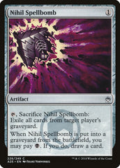 Magibomba Niilista / Nihil Spellbomb - Magic: The Gathering - MoxLand