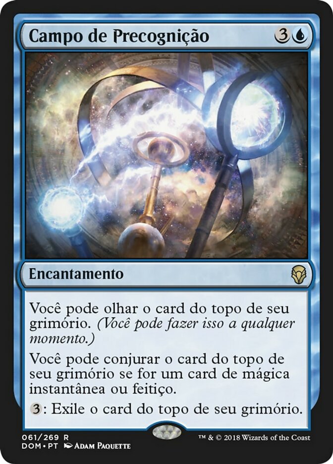 Campo de Precognição / Precognition Field - Magic: The Gathering - MoxLand