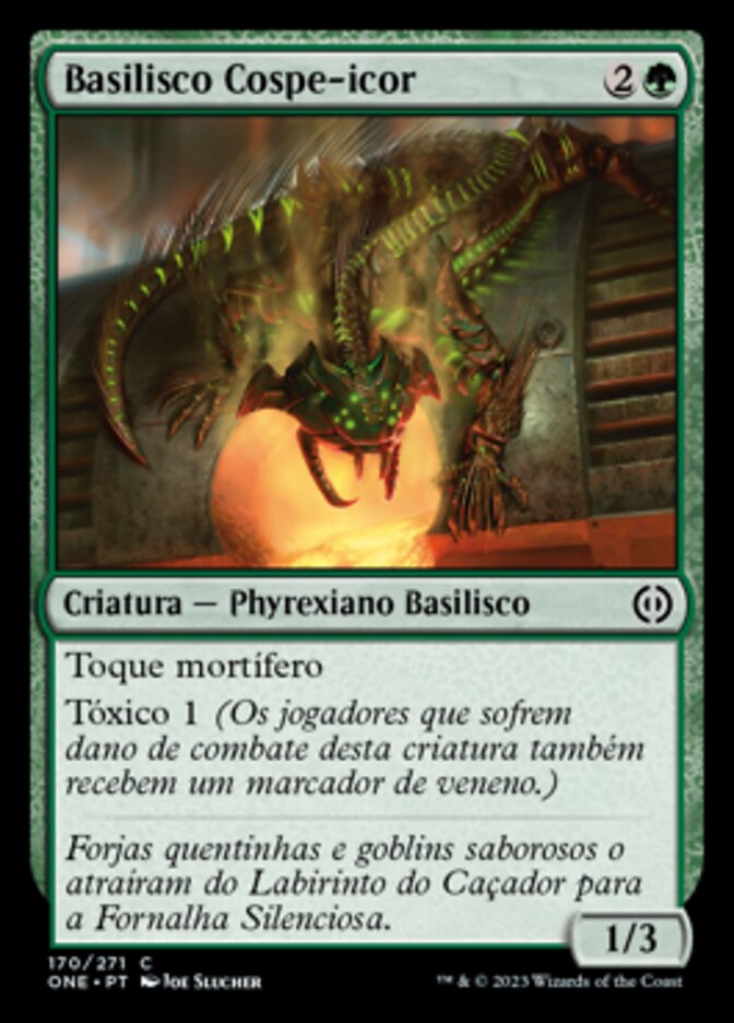 Basilisco Cospe-icor / Ichorspit Basilisk - Magic: The Gathering - MoxLand