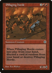 Pillaging Horde / Pillaging Horde - Magic: The Gathering - MoxLand