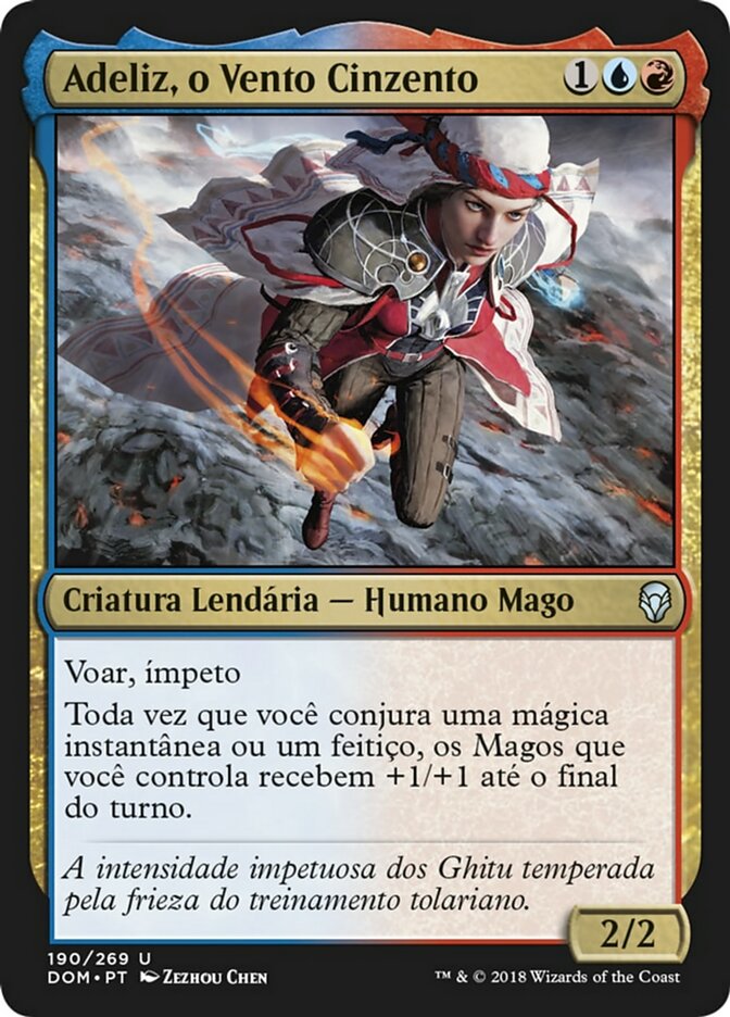 Adeliz, o Vento Cinzento / Adeliz, the Cinder Wind - Magic: The Gathering - MoxLand