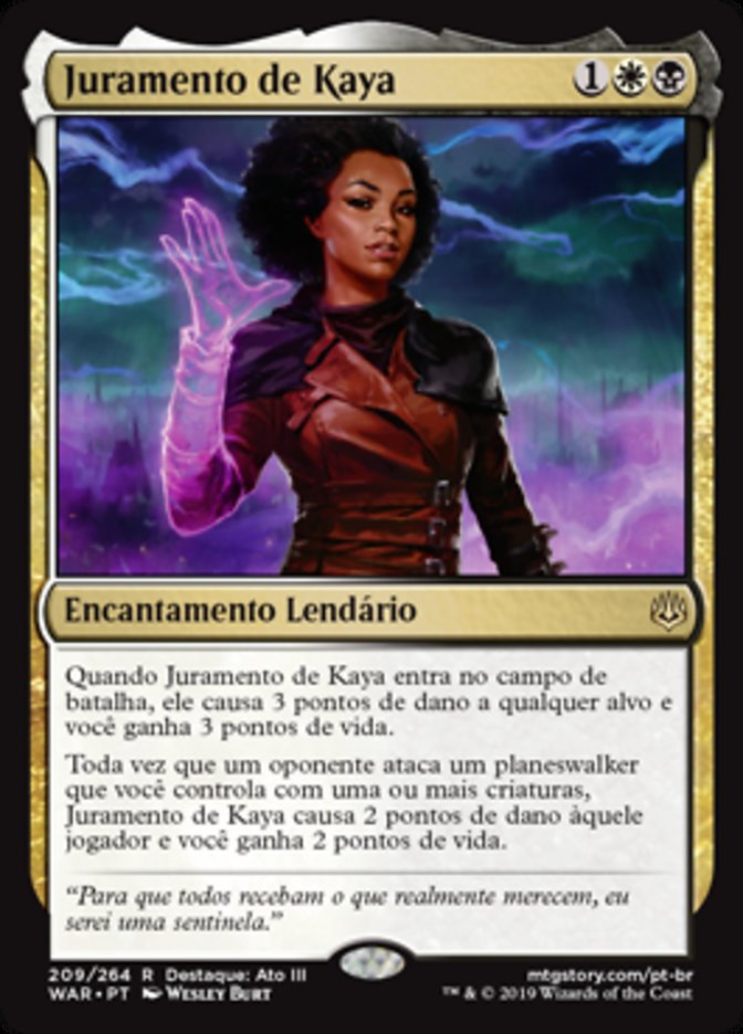 Juramento de Kaya / Oath of Kaya - Magic: The Gathering - MoxLand