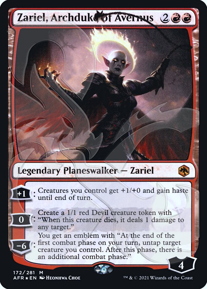 Zariel, Arquiduquesa de Avernus / Zariel, Archduke of Avernus - Magic: The Gathering - MoxLand