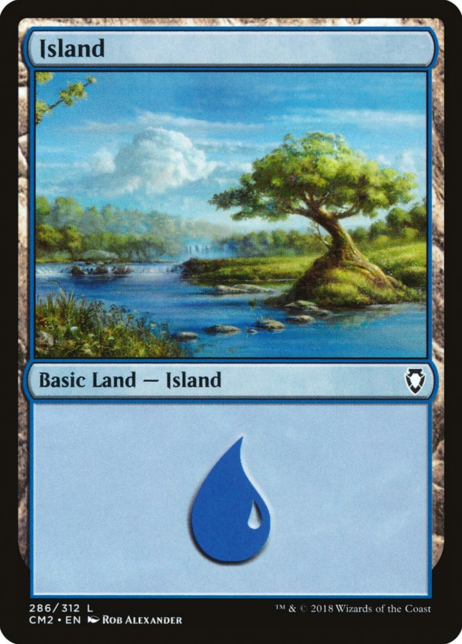 Ilha / Island - Magic: The Gathering - MoxLand