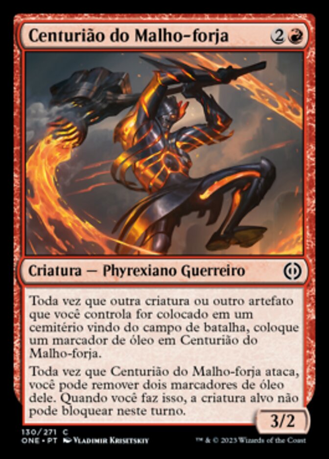 Centurião do Malho-forja / Forgehammer Centurion - Magic: The Gathering - MoxLand