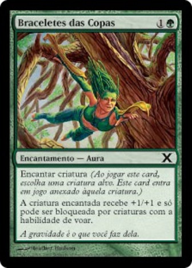 Braceletes das Copas / Treetop Bracers - Magic: The Gathering - MoxLand