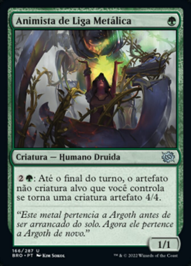 Animista de Liga Metálica / Alloy Animist - Magic: The Gathering - MoxLand