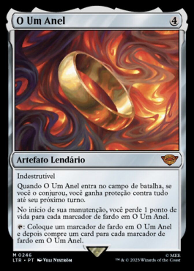 O Um Anel / The One Ring - Magic: The Gathering - MoxLand