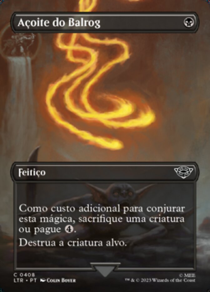 Açoite do Balrog / Lash of the Balrog - Magic: The Gathering - MoxLand