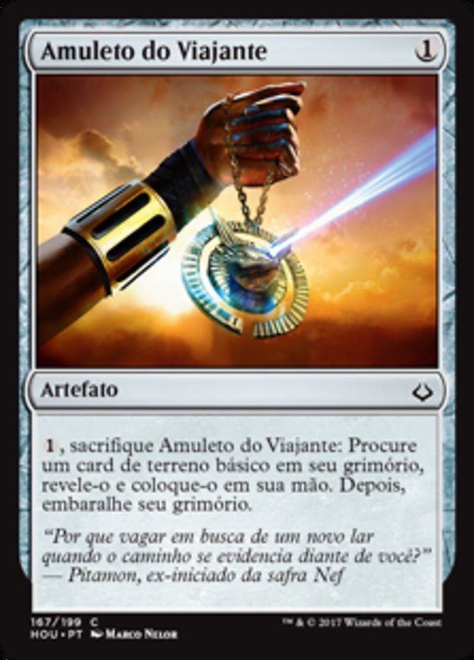 Amuleto do Viajante / Traveler's Amulet - Magic: The Gathering - MoxLand