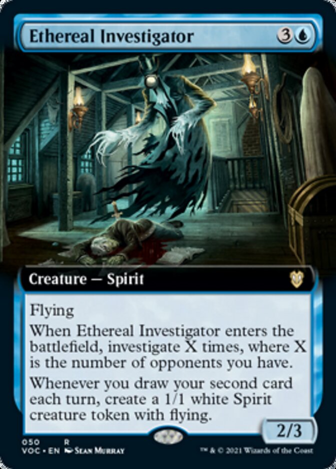 Investigador Etéreo / Ethereal Investigator - Magic: The Gathering - MoxLand