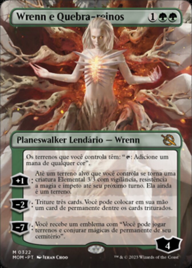 Wrenn e Quebra-reinos / Wrenn and Realmbreaker - Magic: The Gathering - MoxLand