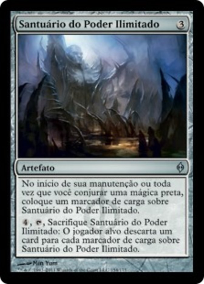 Santuário do Poder Ilimitado / Shrine of Limitless Power - Magic: The Gathering - MoxLand