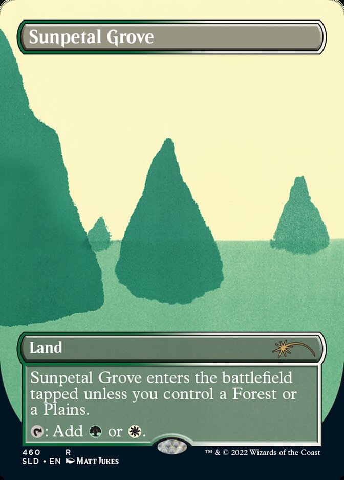 Bosque da Pétala Solar / Sunpetal Grove - Magic: The Gathering - MoxLand