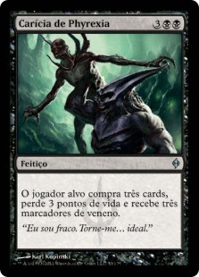 Carícia de Phyrexia / Caress of Phyrexia - Magic: The Gathering - MoxLand