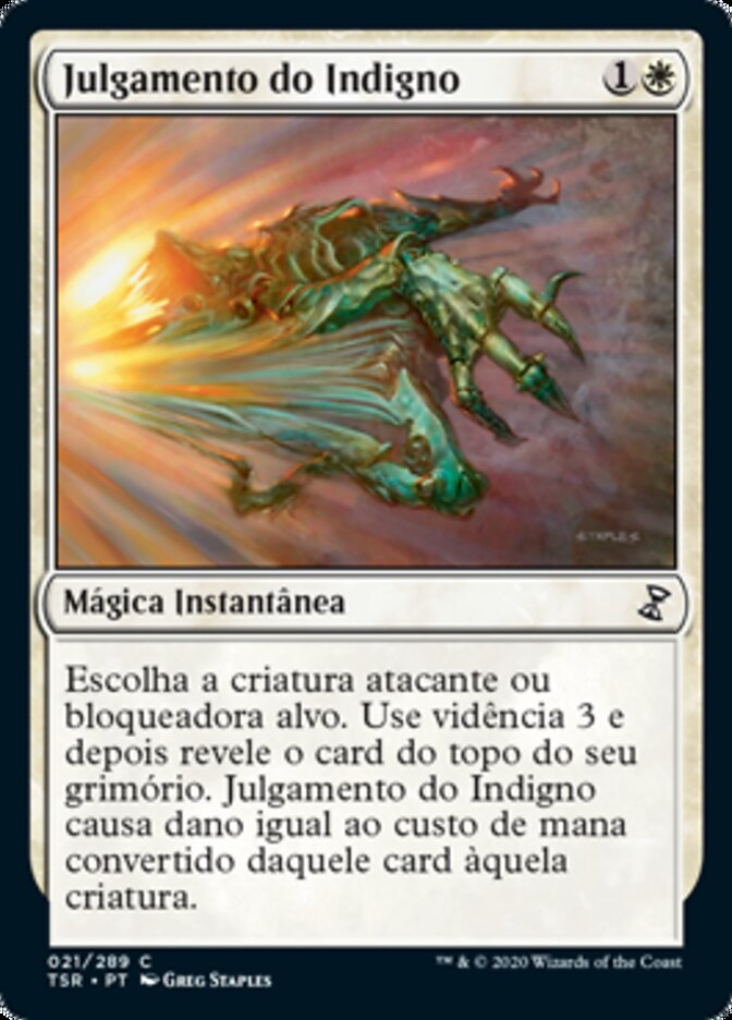 Julgamento do Indigno / Judge Unworthy - Magic: The Gathering - MoxLand