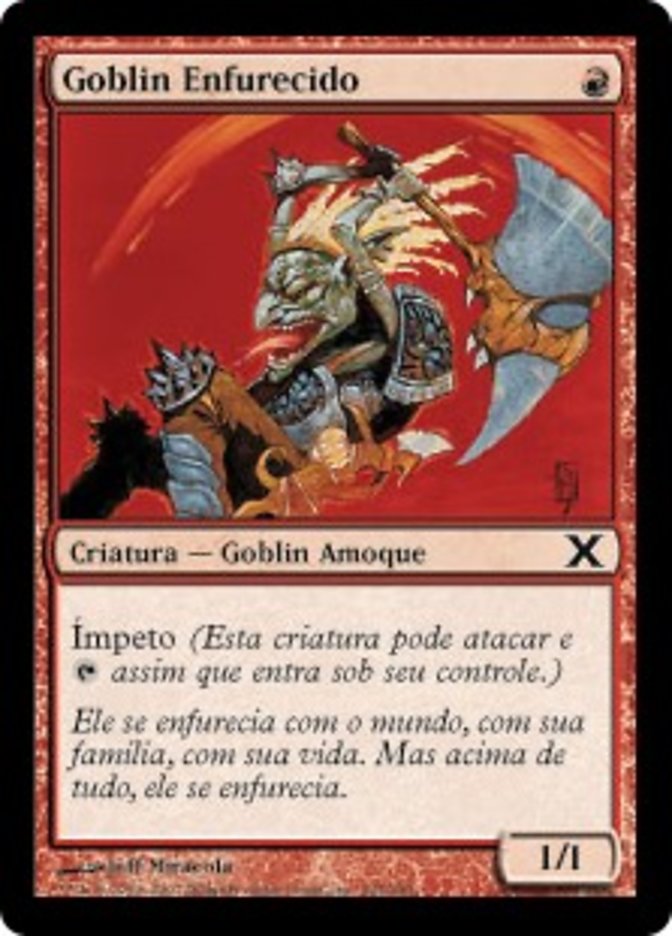 Goblin Enfurecido / Raging Goblin - Magic: The Gathering - MoxLand