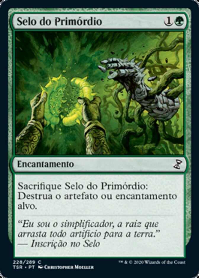 Selo do Primórdio / Seal of Primordium - Magic: The Gathering - MoxLand