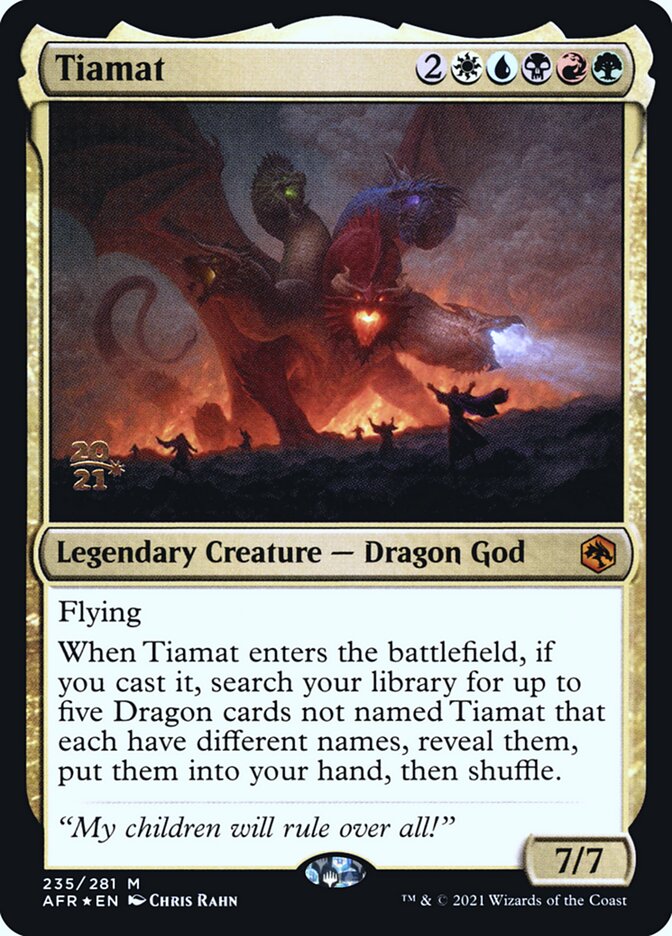 Tiamat - Magic: The Gathering - MoxLand