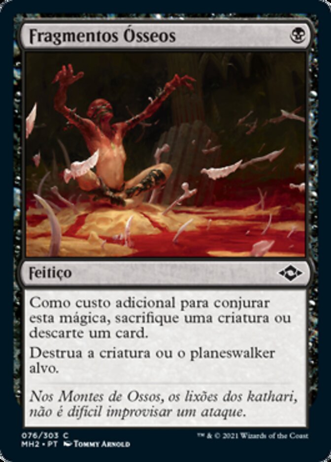 Fragmentos Ósseos / Bone Shards - Magic: The Gathering - MoxLand