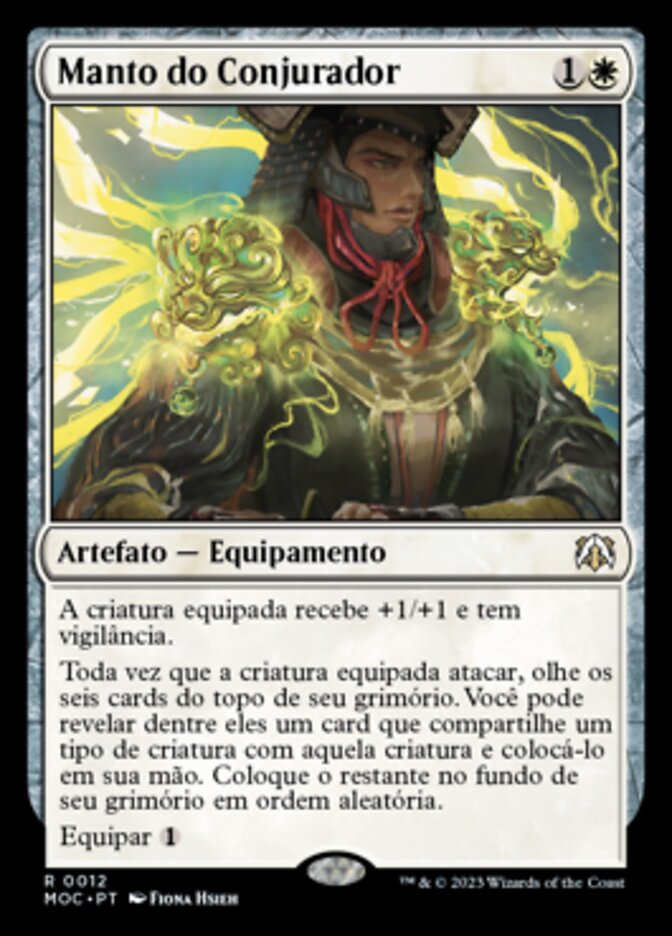 Manto do Conjurador / Conjurer's Mantle - Magic: The Gathering - MoxLand