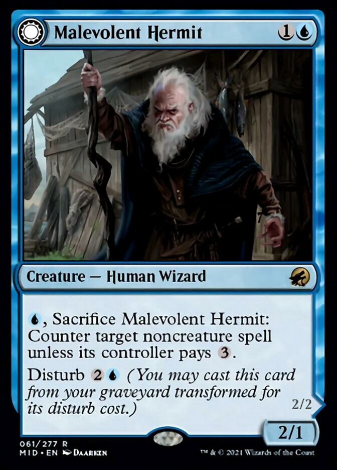 Eremita Malevolente / Malevolent Hermit - Magic: The Gathering - MoxLand