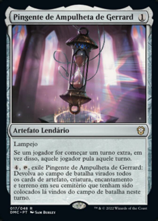 Pingente de Ampulheta de Gerrard / Gerrard's Hourglass Pendant - Magic: The Gathering - MoxLand