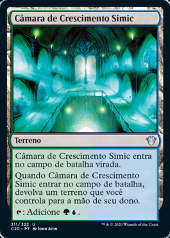 Câmara de Crescimento Simic / Simic Growth Chamber - Magic: The Gathering - MoxLand