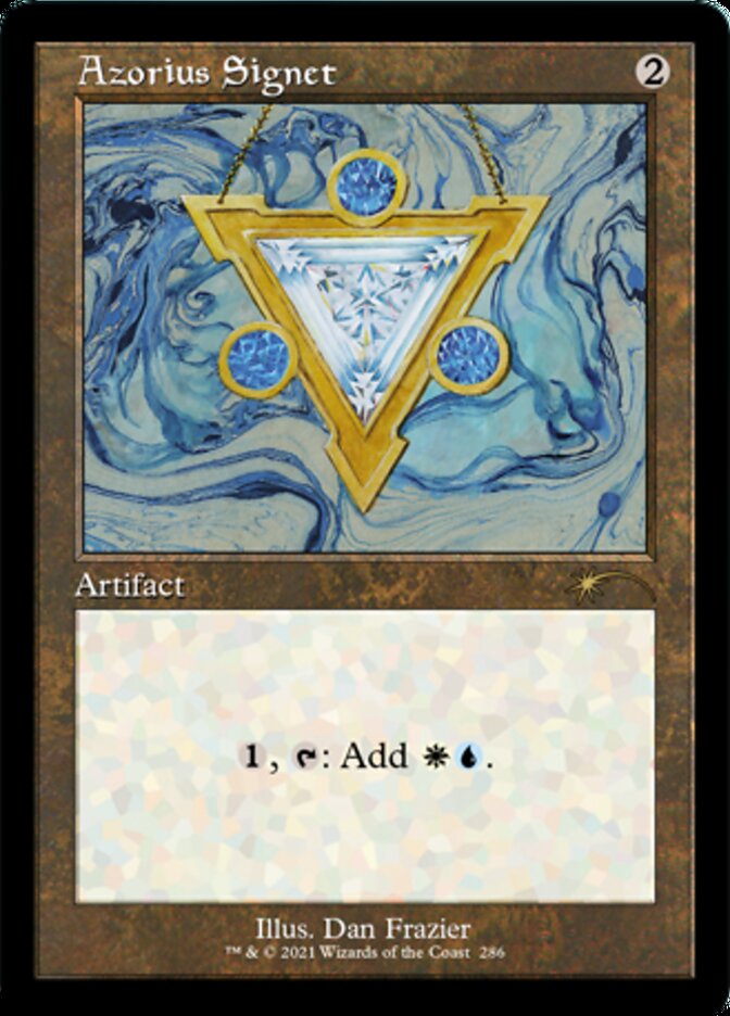 Sinete Azorius / Azorius Signet - Magic: The Gathering - MoxLand