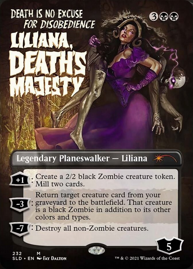 Liliana, Majestade da Morte / Liliana, Death's Majesty - Magic: The Gathering - MoxLand