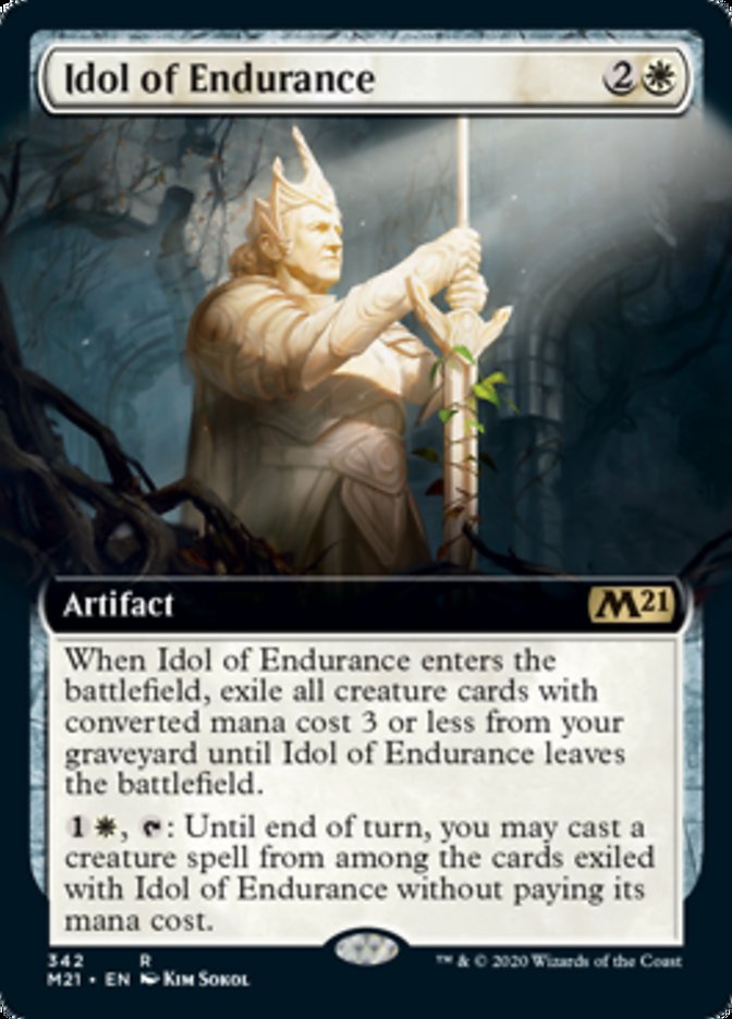 Ídolo de Resistência / Idol of Endurance - Magic: The Gathering - MoxLand