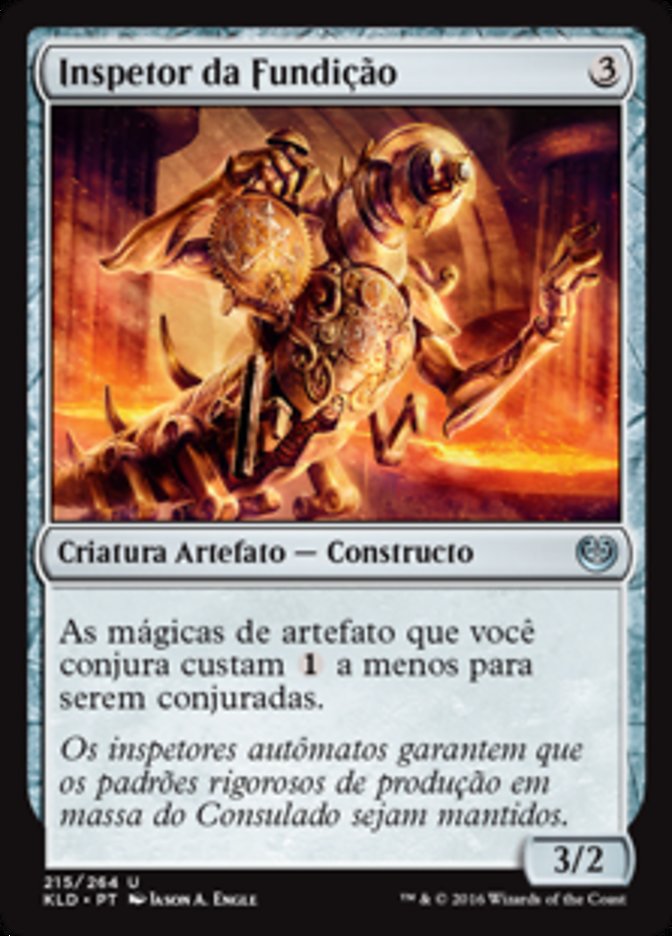 Inspetor da Fundição / Foundry Inspector - Magic: The Gathering - MoxLand