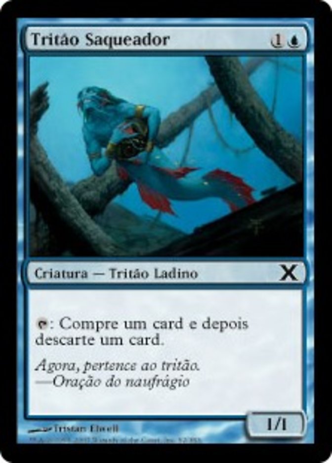 Tritão Saqueador / Merfolk Looter - Magic: The Gathering - MoxLand