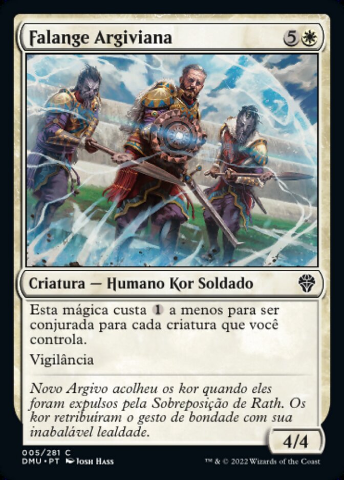 Falange Argiviana / Argivian Phalanx - Magic: The Gathering - MoxLand