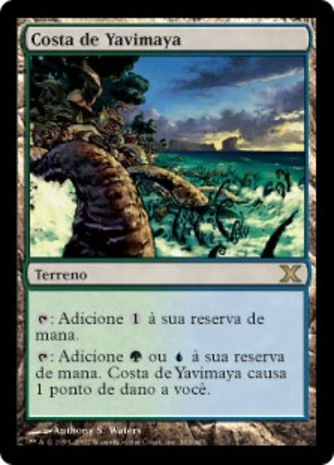 Costa de Yavimaya / Yavimaya Coast - Magic: The Gathering - MoxLand