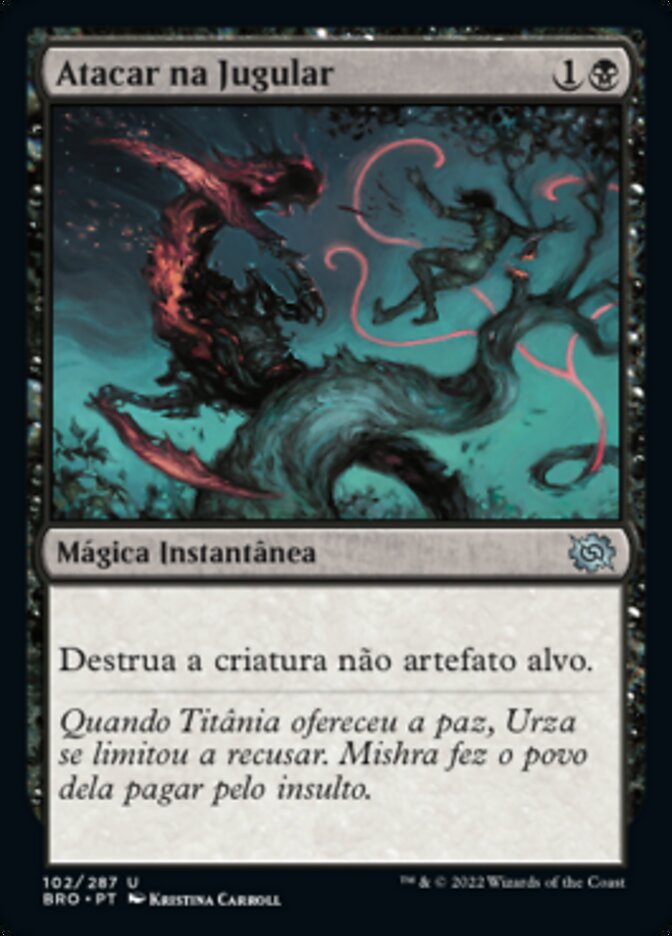 Atacar na Jugular / Go for the Throat - Magic: The Gathering - MoxLand